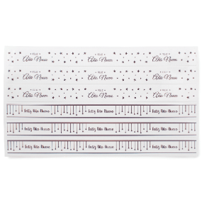 Tiras Adhesivas para Velas de Navidad