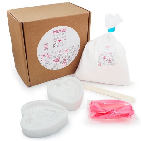 Kit Fazer Velas Efeito Núvem DIY. (Moteadas)