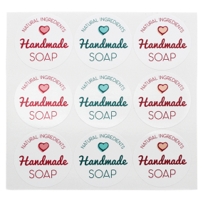 Pegatinas handmade soap Pegatinas handmade soap