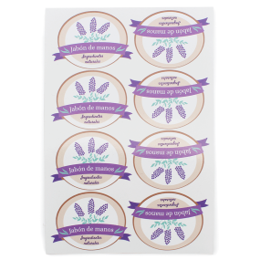 Adesivos sabonete para maos