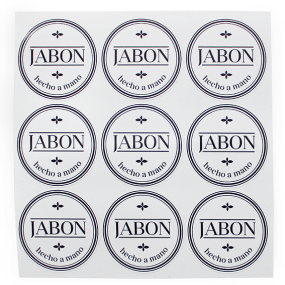 Pegatinas clasicas jabon hecho a mano Pegatinas clasicas jabon hecho a mano