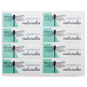 Adesivos ingredientes naturais