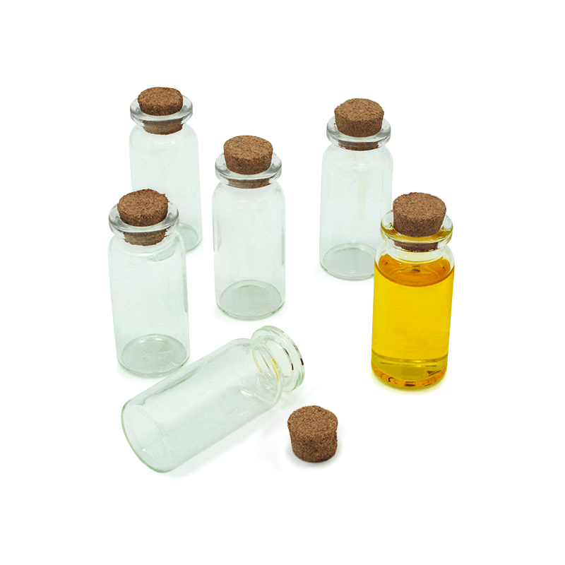 Botella Cristal Colonia 20 ml. Tapón Bola