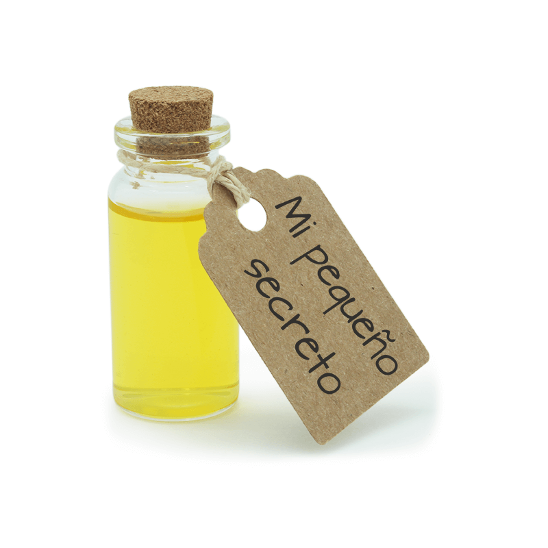 Botella Cristal Colonia 20 ml. Tapón Bola