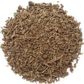 Valeriana raiz cortada