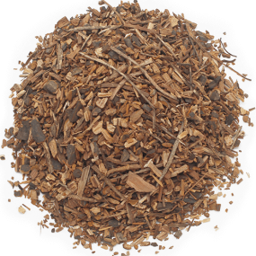 Salsaparrilha raiz cortada