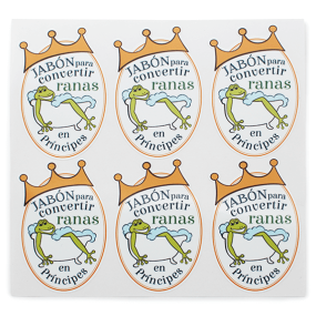 Etiquetas para converter sapos em príncipes