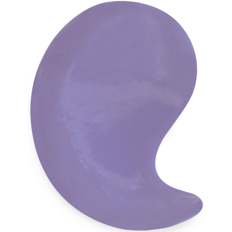 Tingir sabonetes cor roxo uva