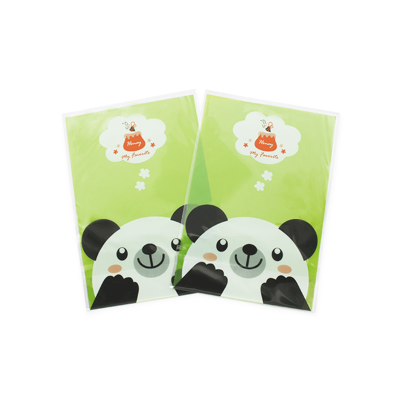 Sacos transparente urso panda