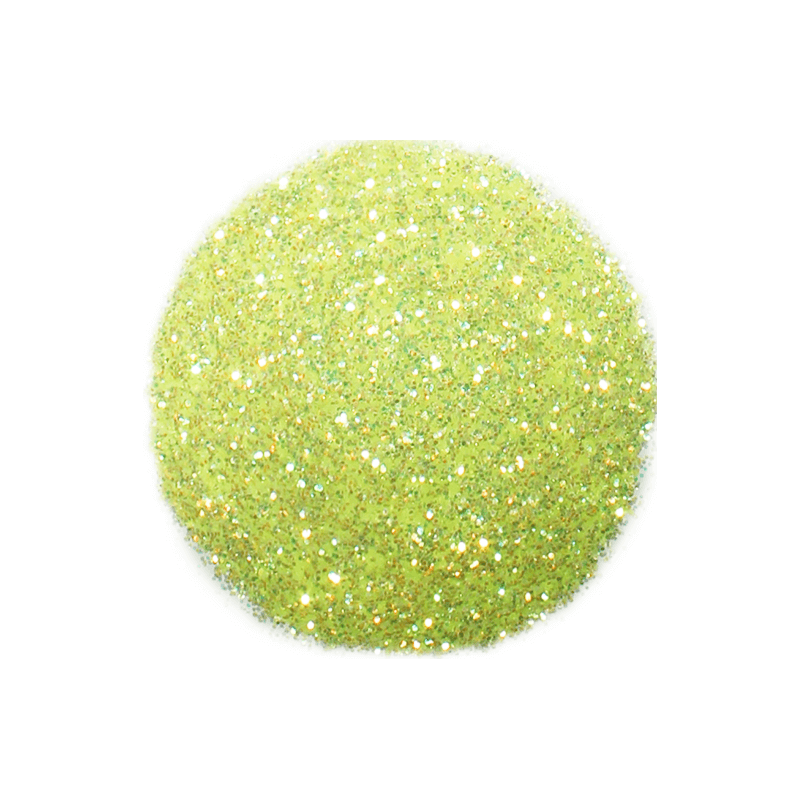 Paillettes jaune fluorescent