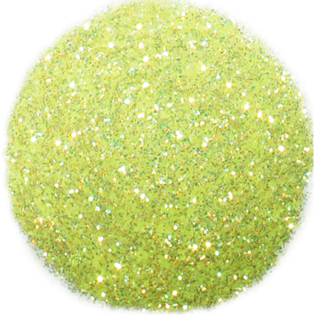 Paillettes jaune fluorescent