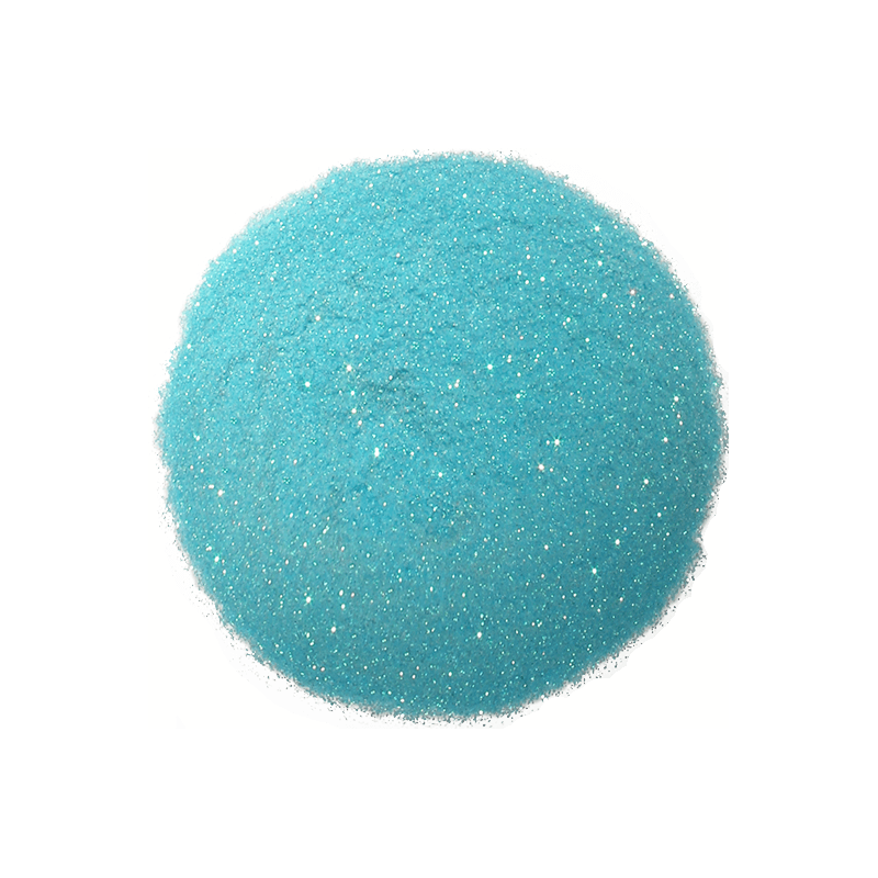 Paillettes turquoise arc-en-ciel