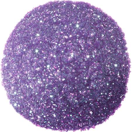 Arc-en-ciel à paillettes violettes