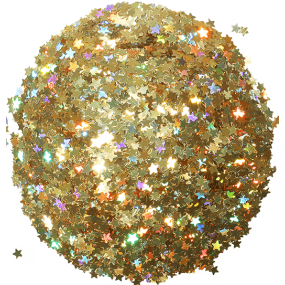 Étoiles dorées holographiques Étoiles dorées holographiques