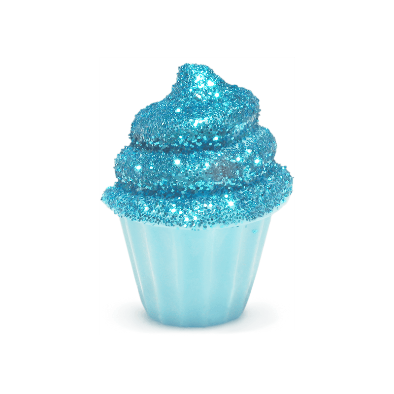 Purpurina azul claro