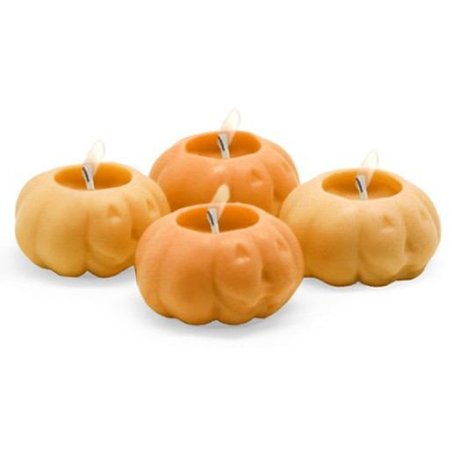 Molde para fazer velas ,4 Abobrinhas halloween flutuantes" - 3