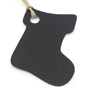 Etiquetas de Presente Bota de Natal