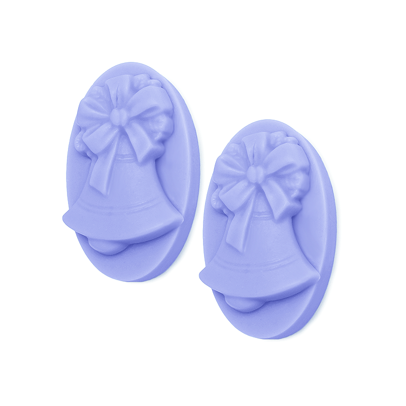 Molde para pastilhas de sabão Sino Natalino