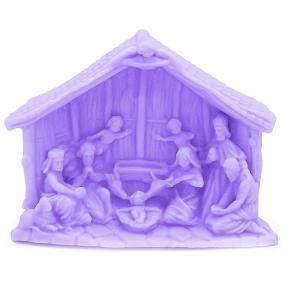 Molde Porta de presepio realista