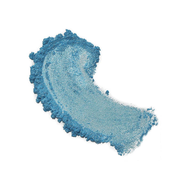 Mica azul pigmento perlado