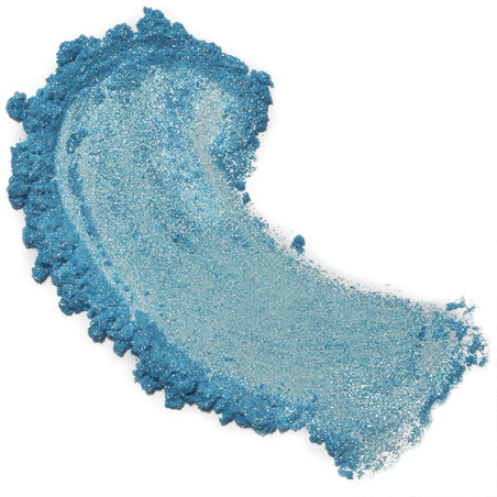Mica azul pigmento perlado