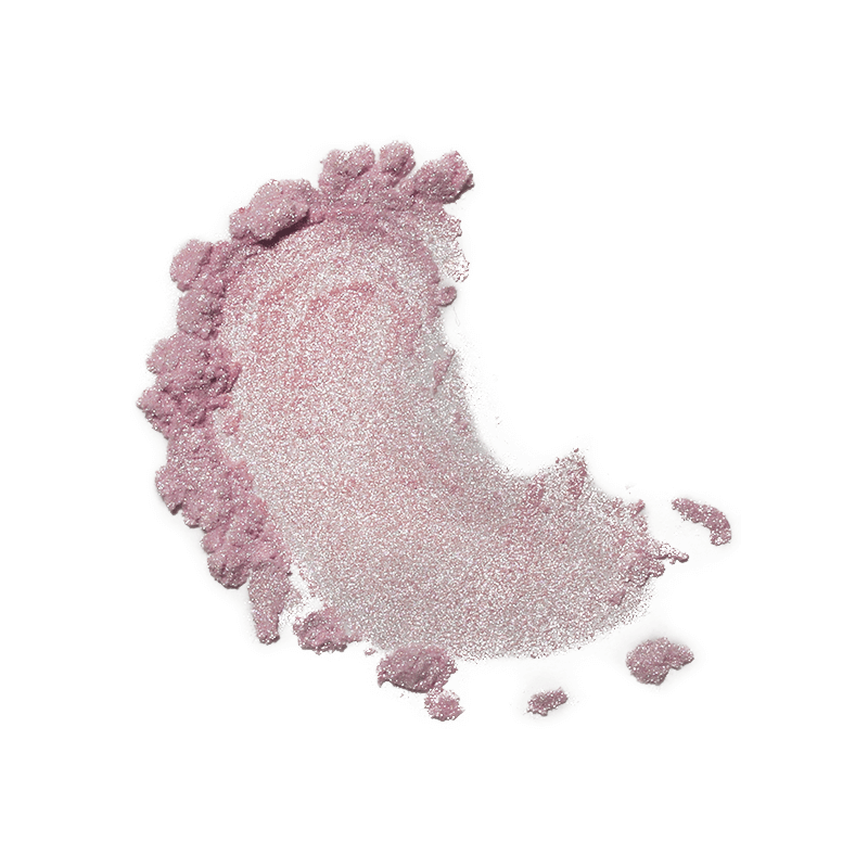 Mica nacarada rosa perlado, pigmento perlescente en polvo.‏
