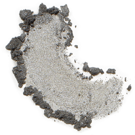 Mica, pigmento perlado plateado, en polvo