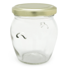 Frasco de mel de vidro de 200 ml