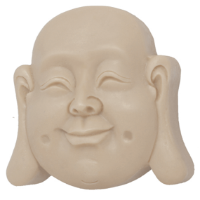 Molde Buda feliz con contorno Molde Buda feliz con contorno