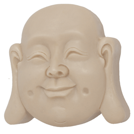 Moule de barre de savon Happy Buddha avec contour