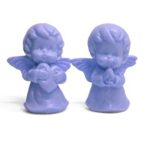 Molde para hacer jabones angelitos pequeños Molde para hacer jabones angelitos pequeños