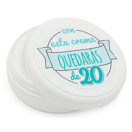 Tarro blanco crema 50 ml.