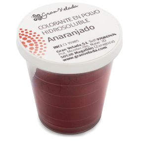Colorante anaranjado hidrosoluble en polvo Colorante anaranjado hidrosoluble en polvo