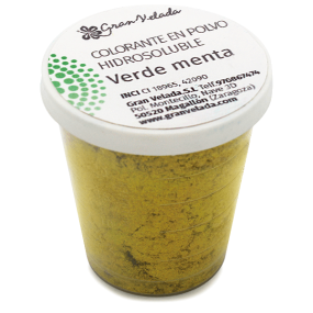 Colorante verde menta hidrosoluble en polvo Colorante verde menta hidrosoluble en polvo