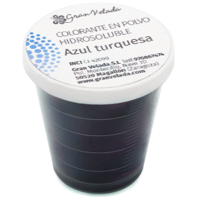 Colorant en poudre turquoise soluble dans l’eau Colorant en poudre turquoise soluble dans l’eau