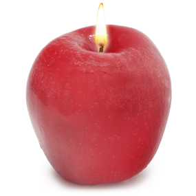 Molde de manzana para velas Molde de manzana para velas