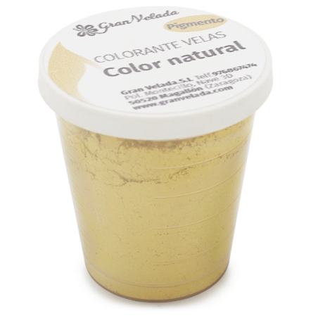 Bougie colorant pigment de couleur naturelle