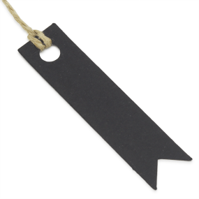 Étiquettes en carton fanion long