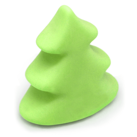 Bougies en sapin moulé pour table de Noël