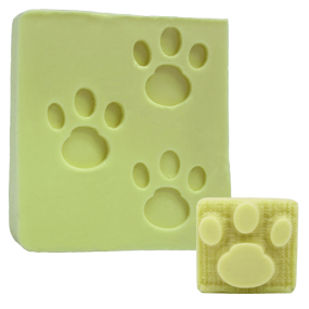 Carimbo para sabonetes Pegadas