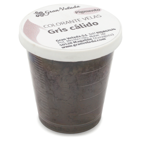 Corante para velas pigmento cinza calido