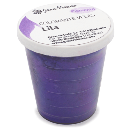 Bougies de teinture pigment lilas