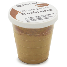 Colorant de bougie siena pigment