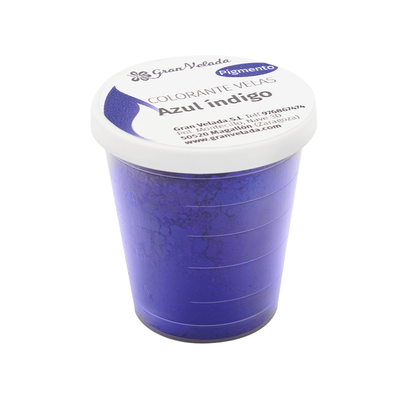 Corante para velas azul indigo pigmento