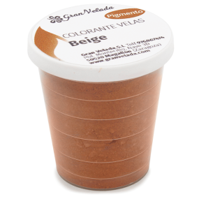 Bougie colorante pigment beige