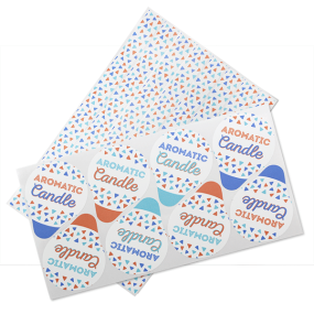 Tampa adesiva para recipientes