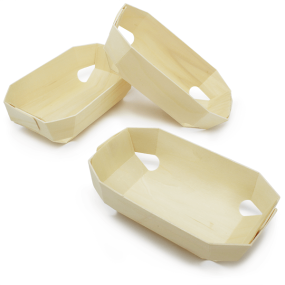 Bandejas pequeñas de bambu para regalo Bandejas pequeñas de bambu para regalo
