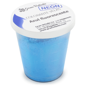 Corante de velas néon pigmento azul Corante de velas néon pigmento azul