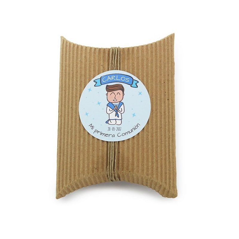 Pegatinas comunion personalizadas redondas