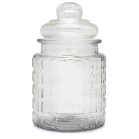 Frasco de vidro para candy bar